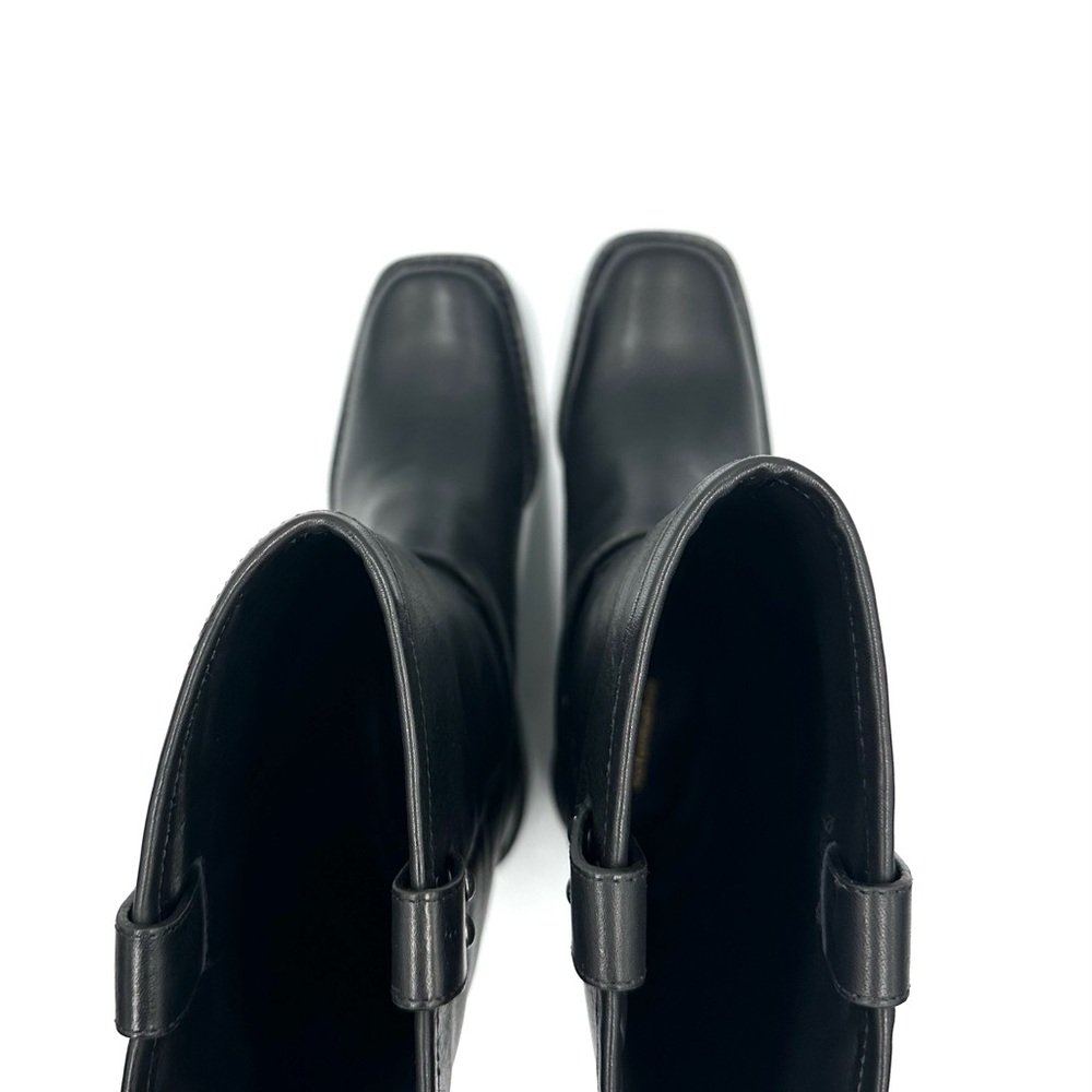 Reformation Francesca Leather Moto Boot - Picture 2 of 4